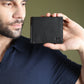 Black Minimal Contrast Wallet