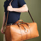 Port Blair Leather Duffle Travel Bag
