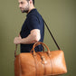 Port Blair Leather Duffle Travel Bag