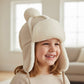 Kids Sherpa Aviator Winter Hat with Ear Flaps | Warm Fleece Pullover
