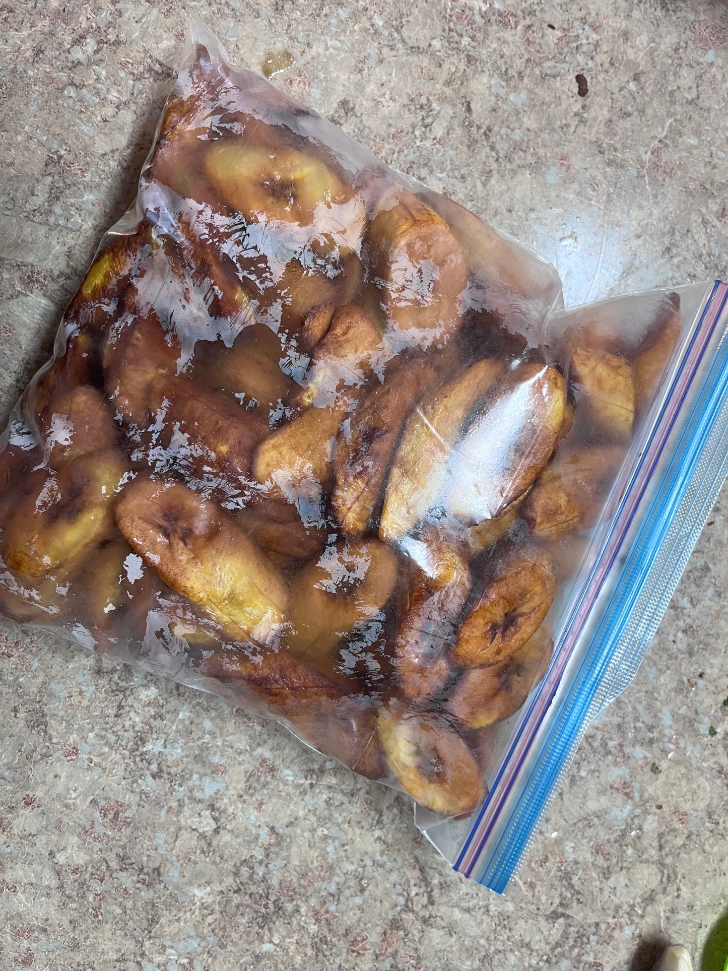 DEEP FRIED RIPE PLANTAIN ZIPLOCK BAG