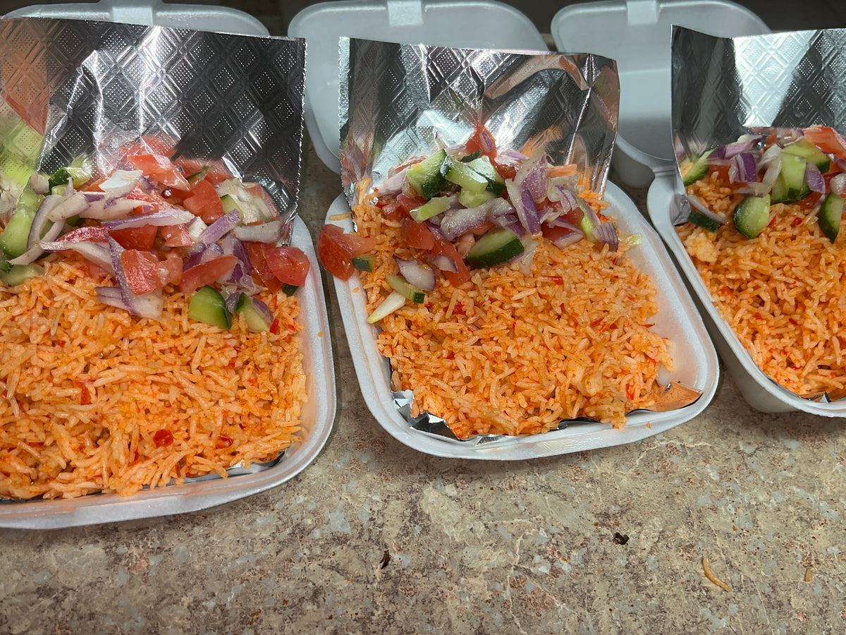 SMALL PLATE OF JOLLOF RICE