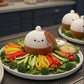 Kawaii Dumpling Plushie | 8" Xiǎo Lóng Bāo Soup Dumpling Plush Toy