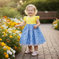 Blossom Organic Cotton Toddler Dress – Everyday Summer Dress for Girls