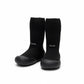Toddler Sock Shoes with Rubber Soles | Fleece Winter Barefoot Shoes