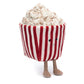 Movie Night Popcorn Plushie | 8.5” Ultra-Soft Sensory Food Toy