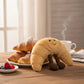13" Giant Croissant Plushie | Ultra-Soft Aesthetic Food Pillow