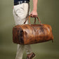 Heritage Buffalo Leather Duffel Bag