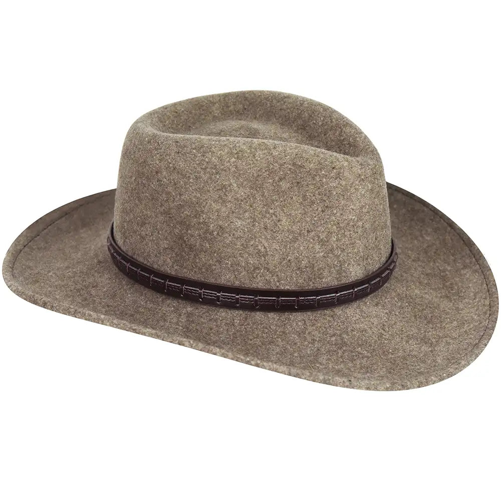 Sombrero Bailey Firehole Outback de Fieltro de Lana LiteFelt