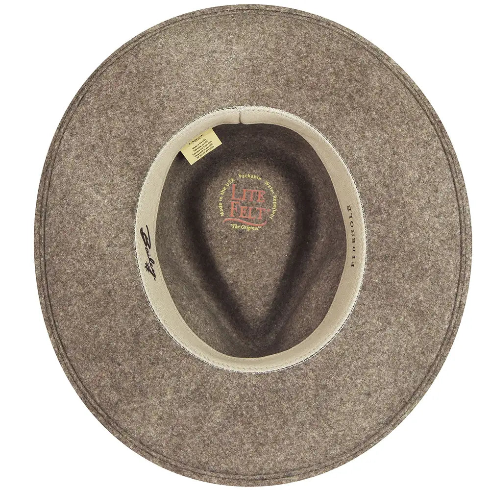 Sombrero Bailey Firehole Outback de Fieltro de Lana LiteFelt