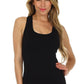 Sakkas Basics Ribbed Racerback Cami Tank Top