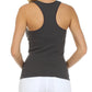 Sakkas Basics Ribbed Racerback Cami Tank Top