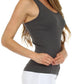 Sakkas Basics Ribbed Racerback Cami Tank Top