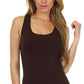 Sakkas Basics Ribbed Racerback Cami Tank Top