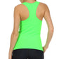 Sakkas Basics Ribbed Racerback Cami Tank Top