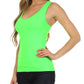Sakkas Basics Ribbed Racerback Cami Tank Top