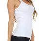 Sakkas Basics Ribbed Racerback Cami Tank Top