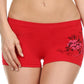 Sakkas Women's Seamless Stretch Boy Short Panties (6 Pack)