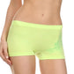 Sakkas Women's Seamless Stretch Boy Short Panties (6 Pack)