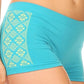 Sakkas Women's Seamless Stretch Boy Short Panties (6 Pack)