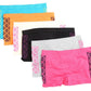 Sakkas Women's Seamless Stretch Boy Short Panties (6 Pack)