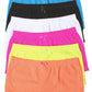 Sakkas Women's Seamless Stretch Boy Short Panties (6 Pack)