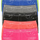 Sakkas Women's Seamless Stretch Boy Short Panties (6 Pack)