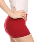 Sakkas Women's Seamless Stretch Boy Short Panties (6 Pack)