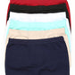 Sakkas Women's Seamless Stretch Boy Short Panties (6 Pack)