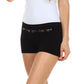 Sakkas Women's Seamless Stretch Boy Short Panties (6 Pack)