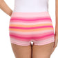 Sakkas Women's Seamless Stretch Boy Short Panties (6 Pack)