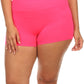 Sakkas Women's Seamless Stretch Boy Short Panties (6 Pack)