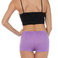 Sakkas Women's Seamless Stretch Boy Short Panties (6 Pack)