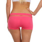 Sakkas Women's Seamless Stretch Boy Short Panties (6 Pack)