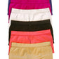 Sakkas Women's Seamless Stretch Boy Short Panties (6 Pack)