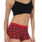 Sakkas Women's Seamless Stretch Boy Short Panties (6 Pack)