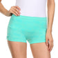 Sakkas Women's Seamless Stretch Boy Short Panties (6 Pack)