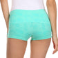 Sakkas Women's Seamless Stretch Boy Short Panties (6 Pack)