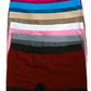 Sakkas Women's Seamless Stretch Boy Short Panties (6 Pack)