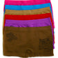 Sakkas Women's Seamless Stretch Boy Short Panties (6 Pack)