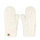 C.C Faux Fur Mittens