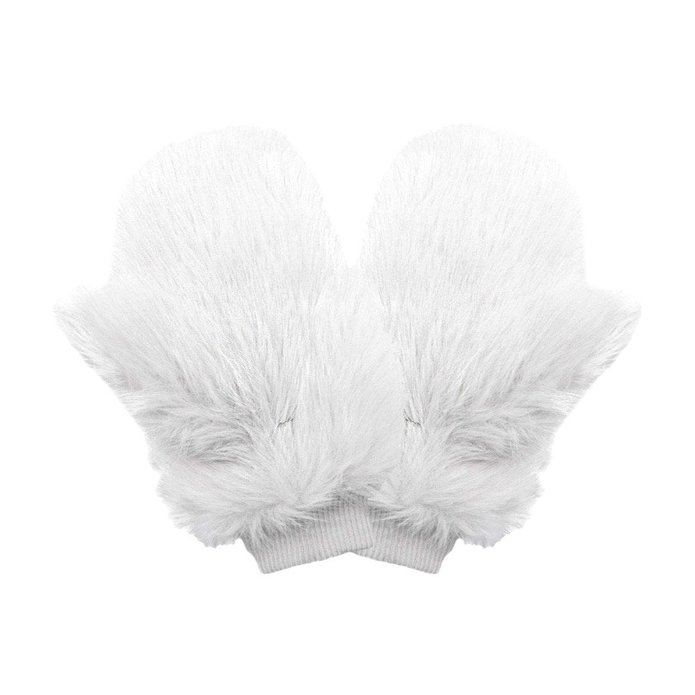 Faux Fur Mitten Gloves