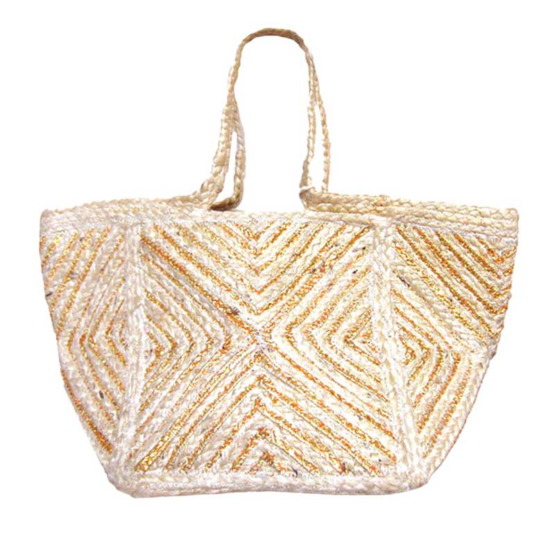 Geometric Patterned Shoulder Bag