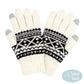 Knit Aztec Smart Gloves