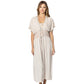 Lace Trim Long Cover Up Poncho