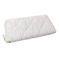 Shiny Faux Leather Padded Wallet with Wristlet