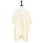 Tassel Trimmed Solid Cover Up
