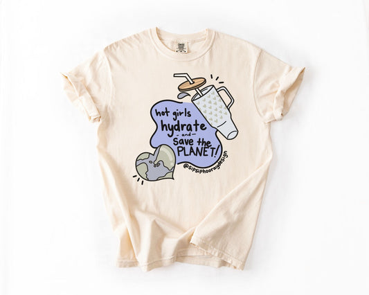 Camiseta Chicas Calientes Salvan el Planeta