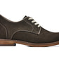 CALTO - J1311 - 3 Inches Taller (Sardine Grey) - Business Casual Leather Derbies