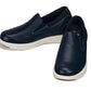 CALTO - J1421 - 2.8 Inches Taller (Dark Slate Blue) - Leather Loafers